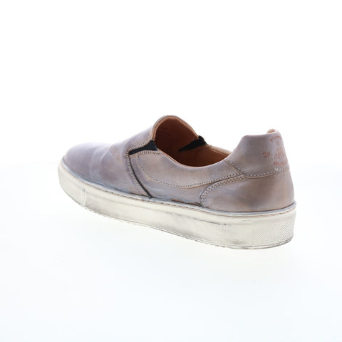 BedStu Hermione F319001 Womens Gray Leather Lifestyle Sneakers Shoes