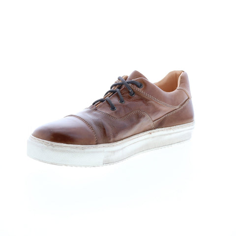 BedStu Holly F319002 Womens Brown Leather Lace Up Lifestyle Sneakers Shoes