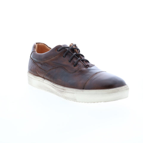 BedStu Holly F319002 Womens Brown Leather Lace Up Lifestyle Sneakers Shoes