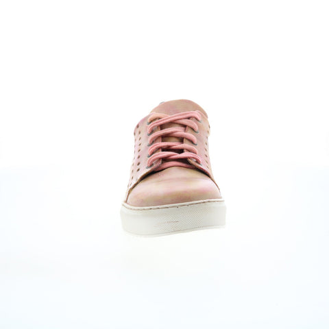 BedStu Lyne F319010 Womens Brown Leather Lace Up Lifestyle Sneakers Shoes
