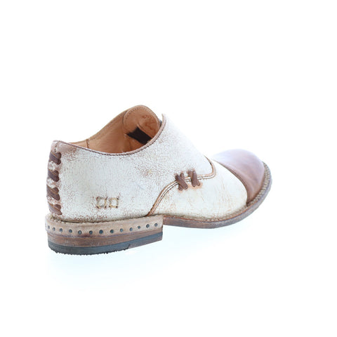 BedStu Garden F321111 Womens Brown Leather Slip On Loafer Flats Shoes
