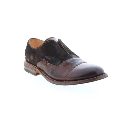 BedStu Garden F321111 Womens Brown Suede Slip On Loafer Flats Shoes