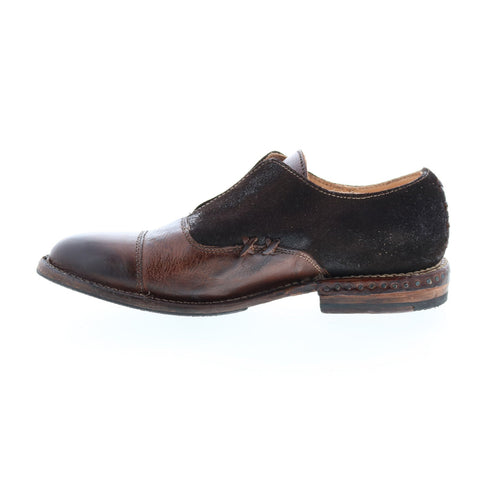 BedStu Garden F321111 Womens Brown Suede Slip On Loafer Flats Shoes