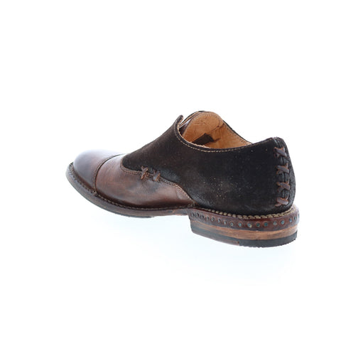BedStu Garden F321111 Womens Brown Suede Slip On Loafer Flats Shoes