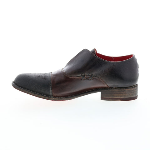 BedStu Garden M F321114 Womens Black Leather Slip On Loafer Flats Shoes