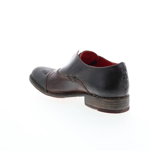 BedStu Garden M F321114 Womens Black Leather Slip On Loafer Flats Shoes