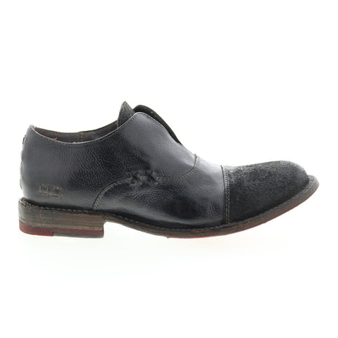 BedStu Garden M F321114 Womens Black Leather Slip On Loafer Flats Shoes