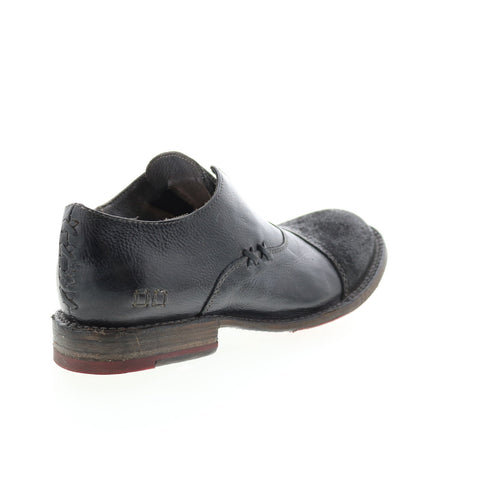 BedStu Garden M F321114 Womens Black Leather Slip On Loafer Flats Shoes