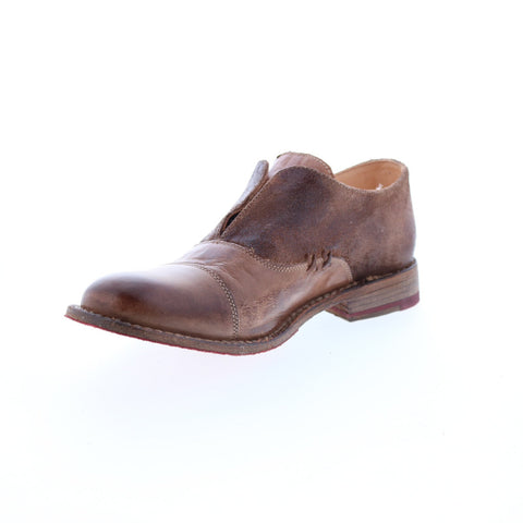 BedStu Garden M F321114 Womens Brown Leather Slip On Loafer Flats Shoes