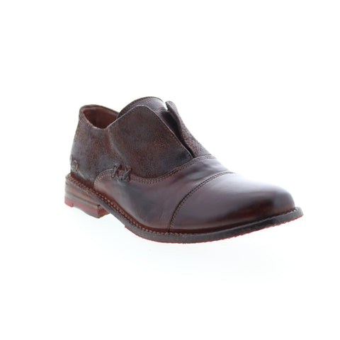 BedStu Garden M F321114 Womens Burgundy Leather Loafer Flats Shoes