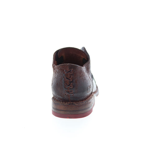 BedStu Garden M F321114 Womens Burgundy Leather Loafer Flats Shoes