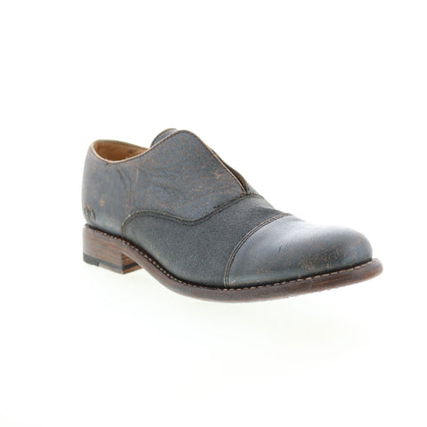 BedStu Eden F321119 Womens Gray Leather Oxfords & Lace Ups Casual Shoes