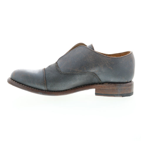 BedStu Eden F321119 Womens Gray Leather Oxfords & Lace Ups Casual Shoes