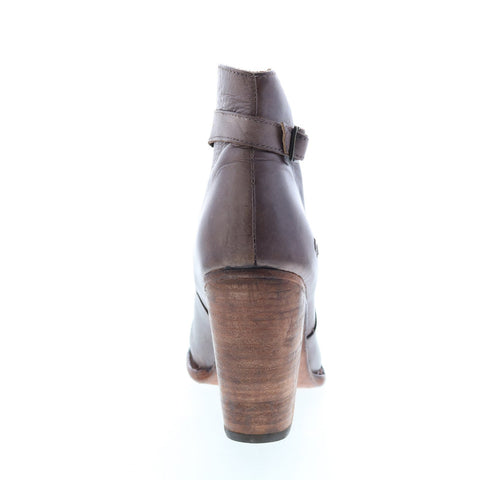 BedStu Isla F323000 Womens Brown Leather Hook & Loop Casual Dress Boots