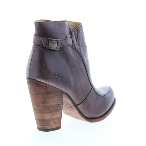 BedStu Isla F323000 Womens Brown Leather Hook & Loop Casual Dress Boots