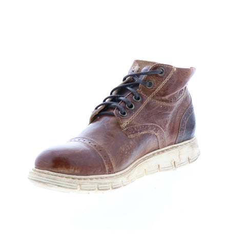 BedStu Maple F325002 Womens Brown Leather Lace Up Lifestyle Sneakers Shoes