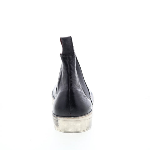 BedStu Whitney F325003 Womens Black Leather Lifestyle Sneakers Shoes