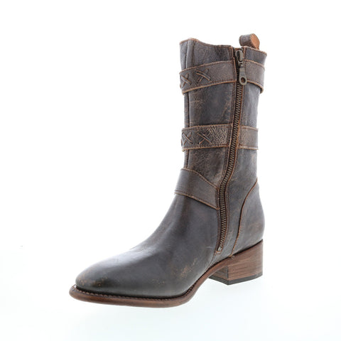 BedStu Blanchett F328003 Womens Brown Leather Casual Dress Boots