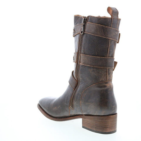 BedStu Blanchett F328003 Womens Brown Leather Casual Dress Boots