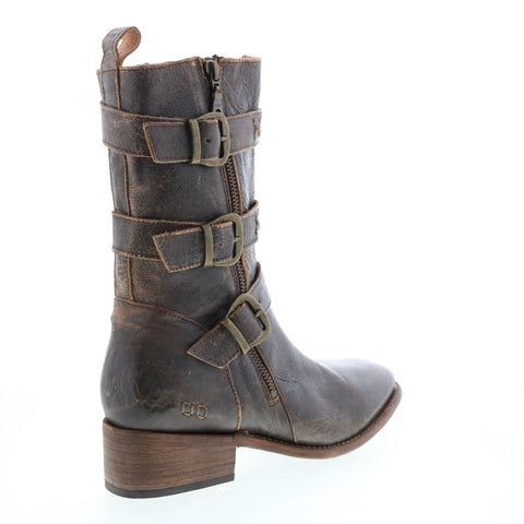 BedStu Blanchett F328003 Womens Brown Leather Casual Dress Boots