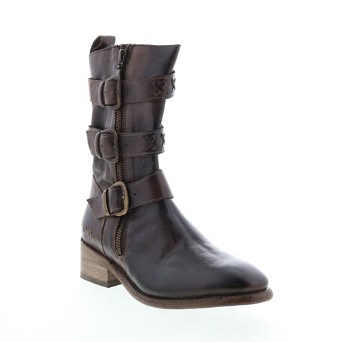 BedStu Blanchett F328003 Womens Brown Leather Casual Dress Boots