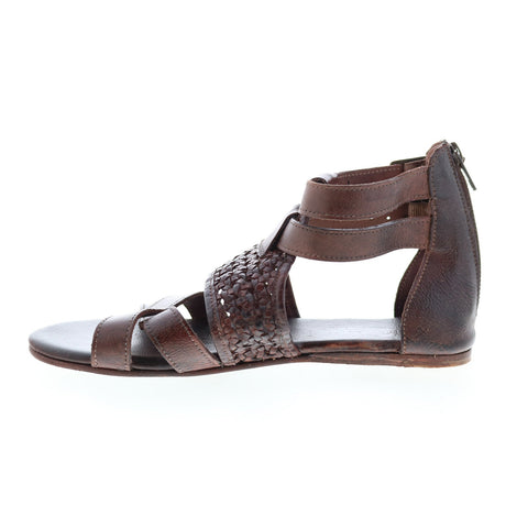BedStu Capriana (Inactive) F373035 Womens Brown Leather Strap Sandals Shoes