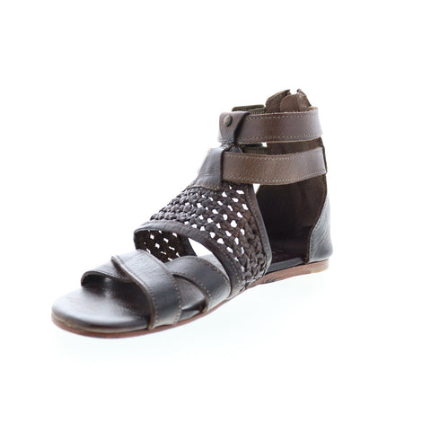 BedStu Capriana (Inactive) F373035 Womens Brown Leather Strap Sandals Shoes