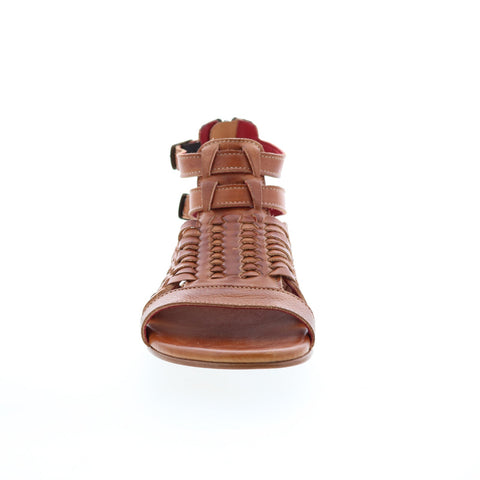 BedStu Claire II F373161 Womens Brown Leather Strap Sandals Shoes