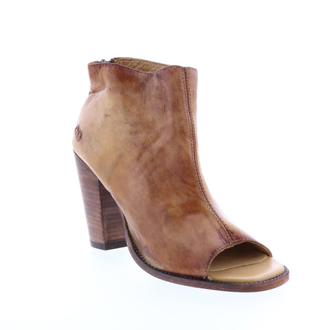 BedStu Onset F386003 Womens Brown Leather Zipper Casual Dress Boots
