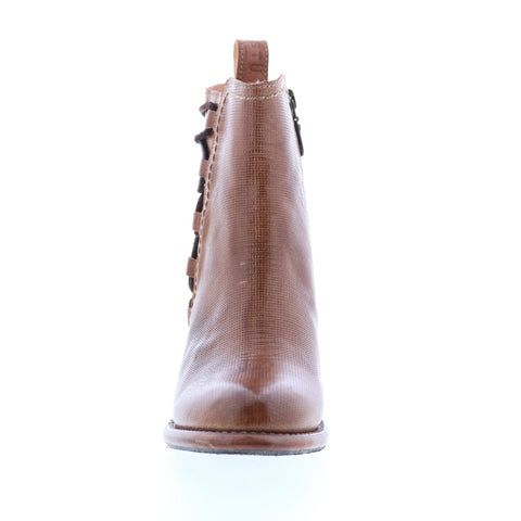 BedStu Blaire F387011 Womens Brown Leather Lace Up Casual Dress Boots
