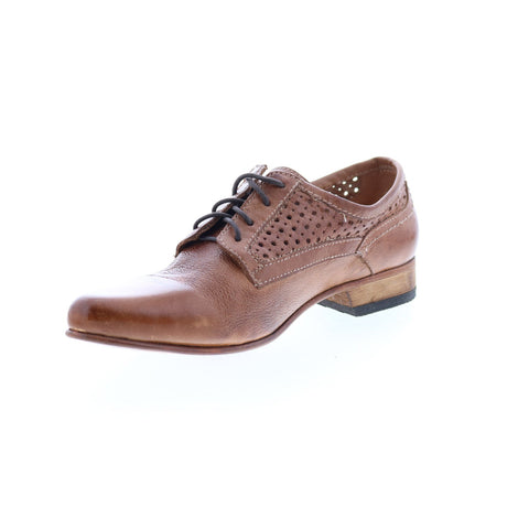 BedStu Brinsley F392016 Womens Brown Leather Oxfords & Lace Ups Casual Shoes