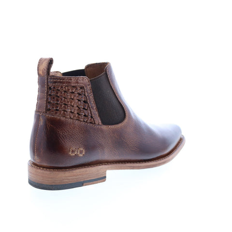 BedStu Rove F397005 Womens Brown Leather Slip On Chelsea Boots