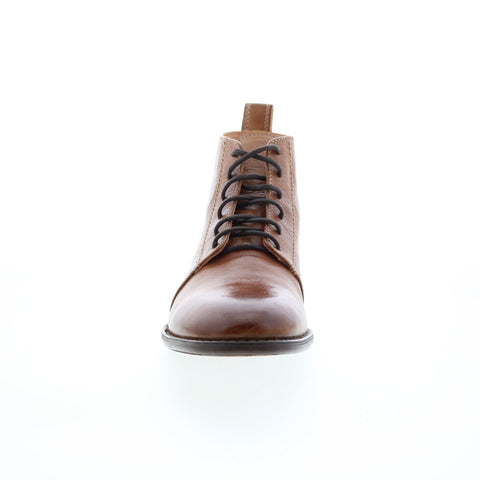 BedStu Louis F403161 Mens Brown Leather Lace Up Casual Dress Boots