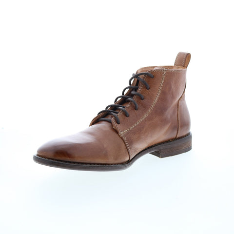 BedStu Louis F403161 Mens Brown Leather Lace Up Casual Dress Boots