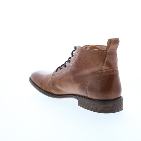 BedStu Louis F403161 Mens Brown Leather Lace Up Casual Dress Boots