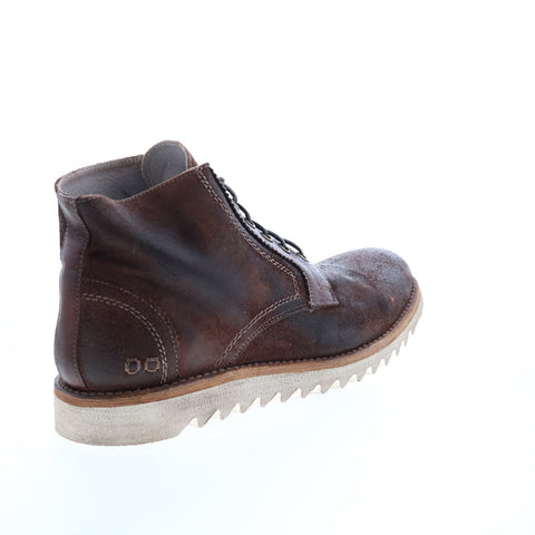 BedStu Bradley II F420224 Mens Brown Leather Lace Up Casual Dress Boots