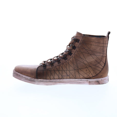 BedStu Raylan F437506 Mens Brown Leather Lace Up Lifestyle Sneakers Shoes