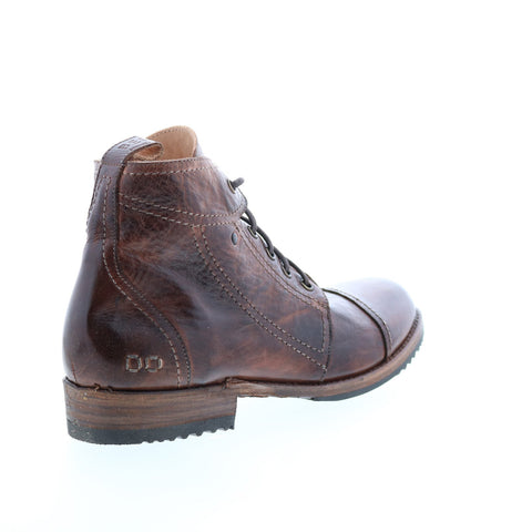 BedStu Odin F460010 Mens Brown Leather Lace Up Casual Dress Boots