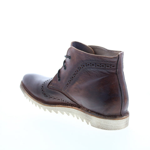 BedStu Tole P F461515 Mens Brown Leather Lace Up Casual Dress Boots