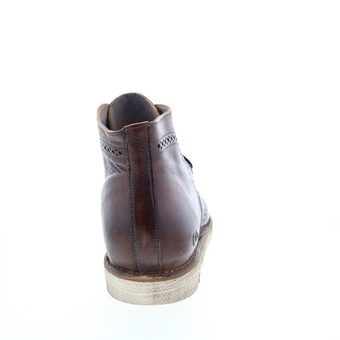 BedStu Tole P F461515 Mens Brown Leather Lace Up Casual Dress Boots