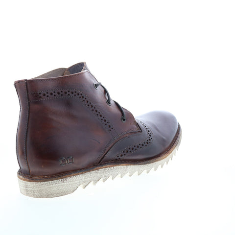 BedStu Tole P F461515 Mens Brown Leather Lace Up Casual Dress Boots