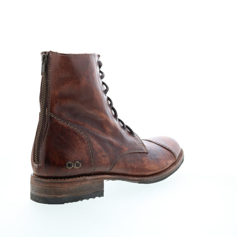 BedStu Protégé F467306 Mens Brown Leather Lace Up Casual Dress Boots