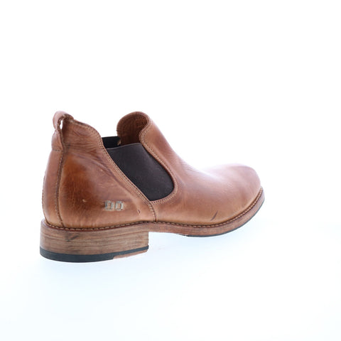 BedStu Royce F473001 Mens Brown Leather Slip On Chelsea Boots