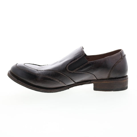 BedStu Scoria F475003 Mens Gray Leather Loafers & Slip Ons Casual Shoes
