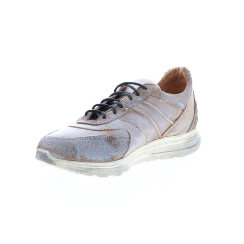 BedStu Elemento F491002 Womens Gray Leather Lifestyle Sneakers Shoes