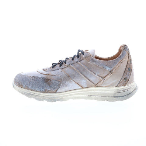 BedStu Elemento F491002 Womens Gray Leather Lifestyle Sneakers Shoes