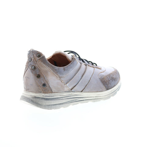 BedStu Elemento F491002 Womens Gray Leather Lifestyle Sneakers Shoes