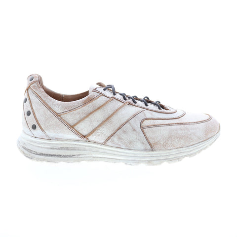BedStu Elemento F491002 Womens White Leather Lifestyle Sneakers Shoes