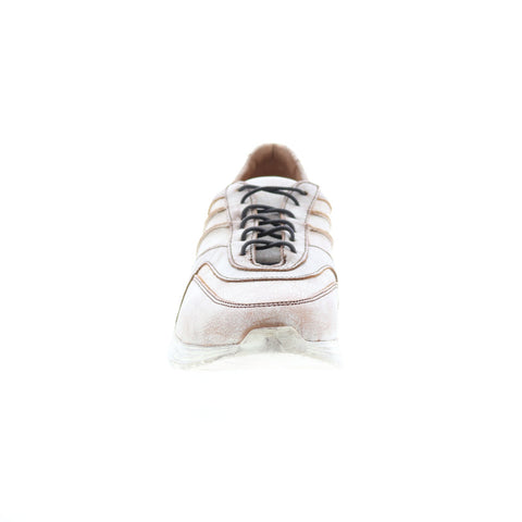 BedStu Elemento F491002 Womens White Leather Lifestyle Sneakers Shoes