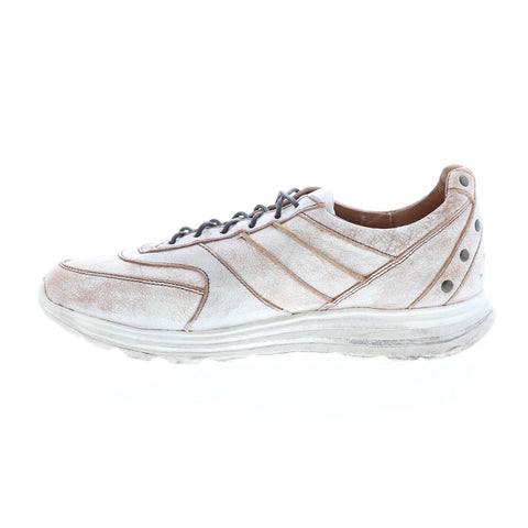 BedStu Elemento F491002 Womens White Leather Lifestyle Sneakers Shoes